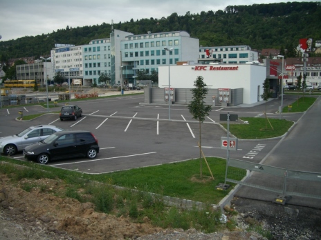 Stuttgart Ulmer Strae KFC Straenbau Kanalbau1