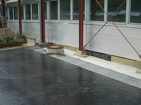 Gussasphalt-Schutzschicht (erdberschttet)